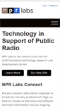 Mobile Screenshot of nprlabs.org